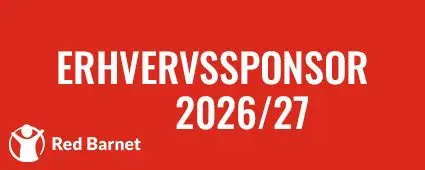 Red Barnet, erhvervssponsor 2026/27